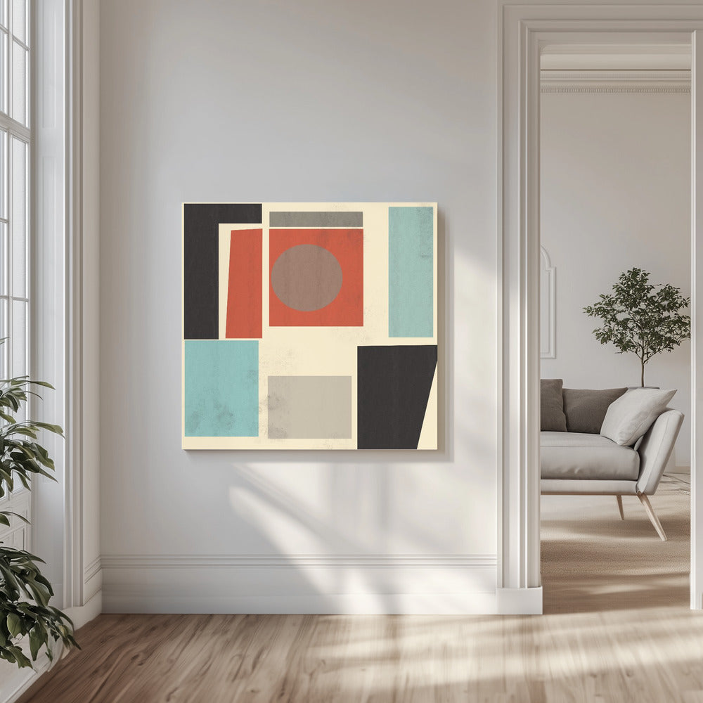 GEOMETRISK PUNKT NR 1 | Canvas