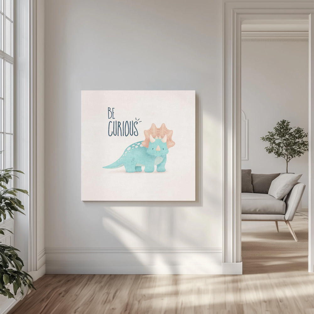 Dino Yaprak Ense | Canvas