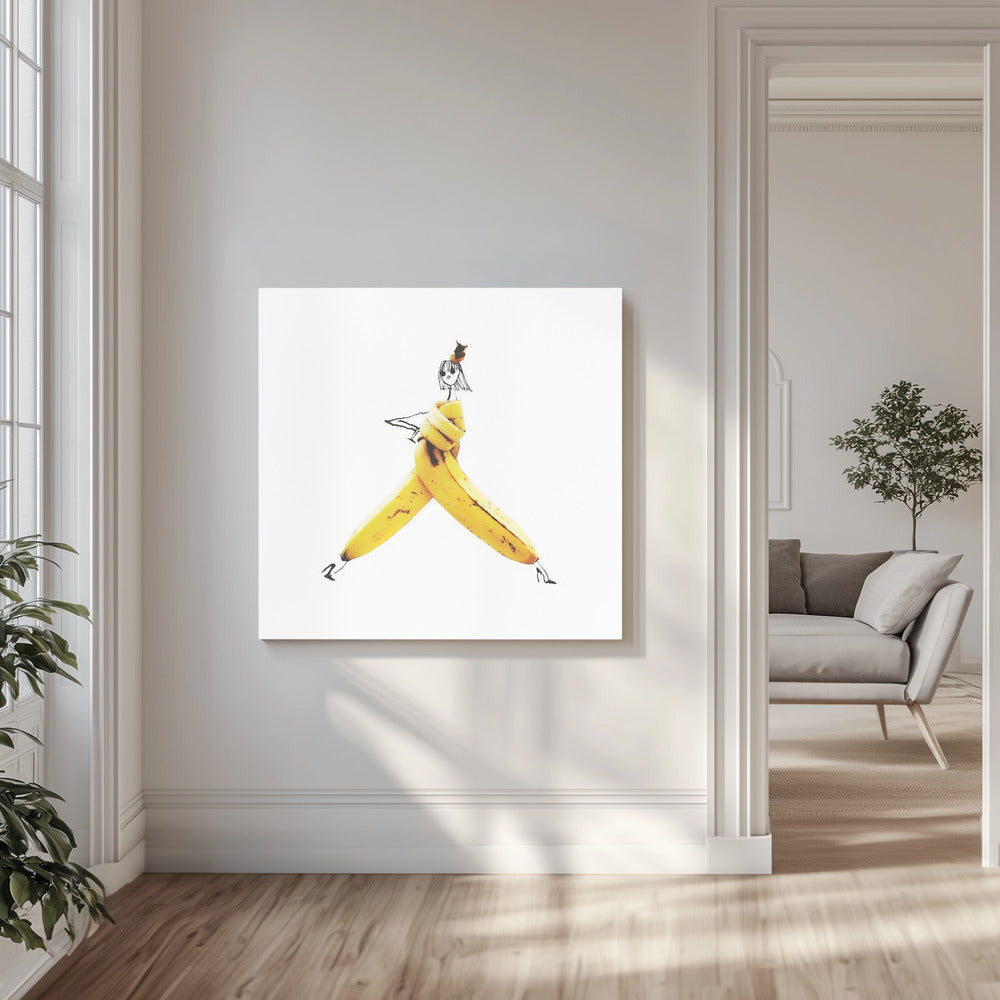 Die Banane | Leinwand