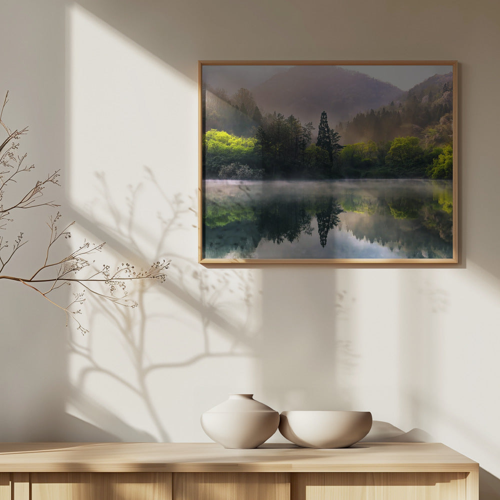 Morning calm | Poster