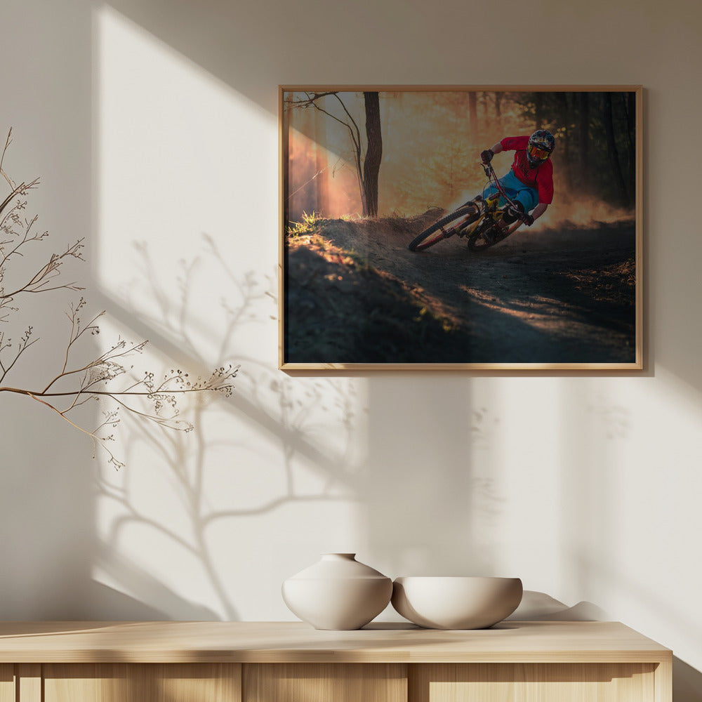 Golden Bermed Corner | Poster