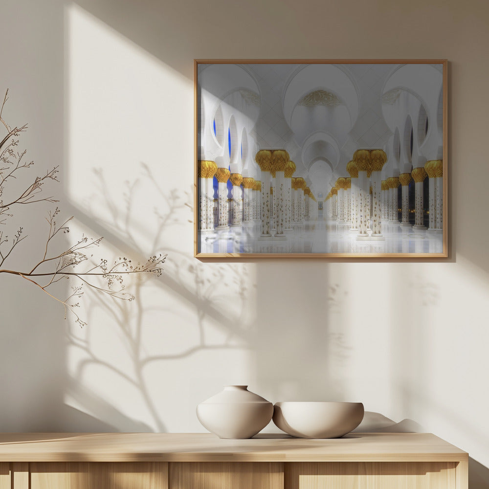 White and Gold | Poster