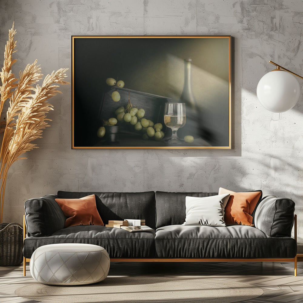 Vorher und nachher | Poster - Kunstdruck