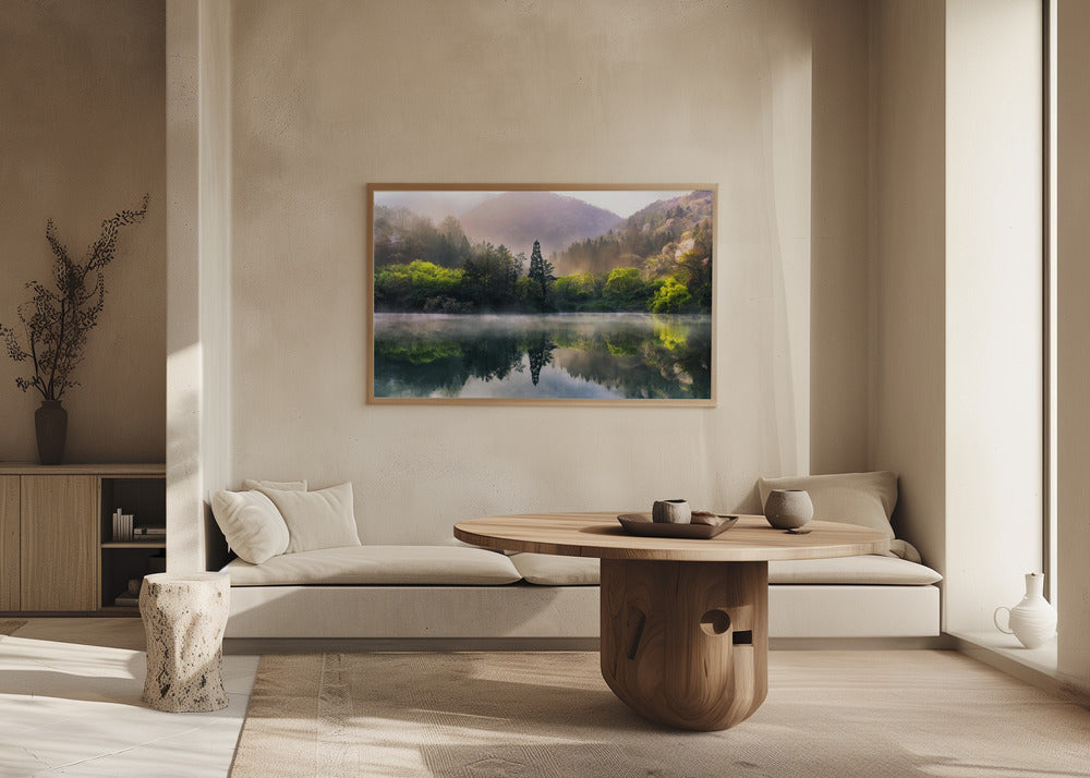 Morning calm | Poster
