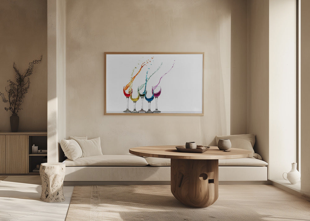 Glass party | Poster