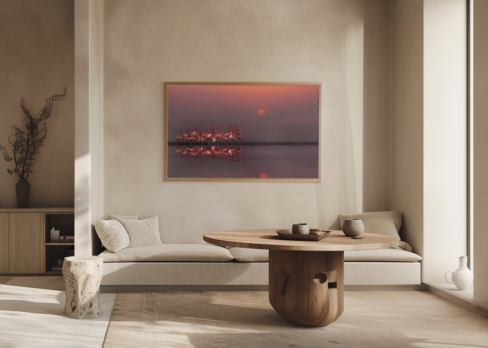 purple sunset | Poster