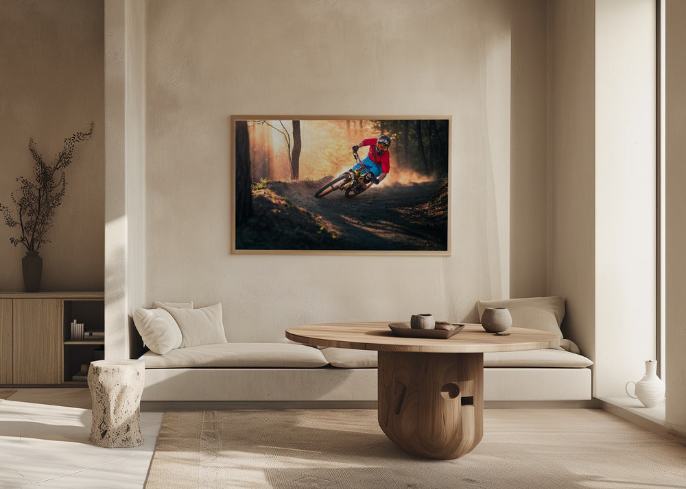 Golden Bermed Corner | Poster