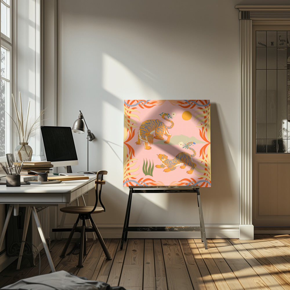 Rawring-Spielkameraden | Leinwand-Bilder