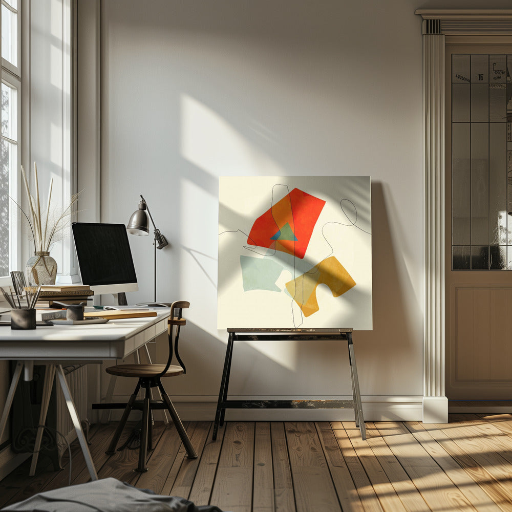 Formen&amp;Linien4 | Leinwand