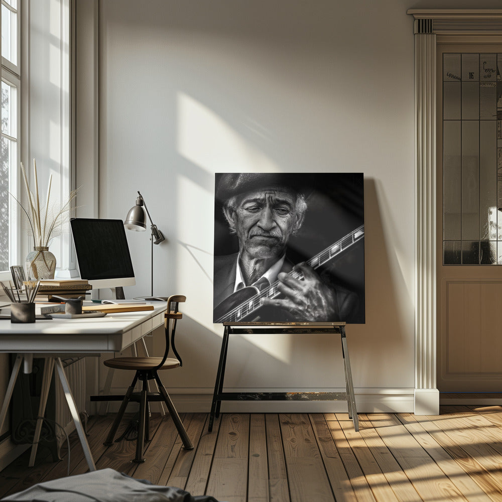 the guitarist | Canvas