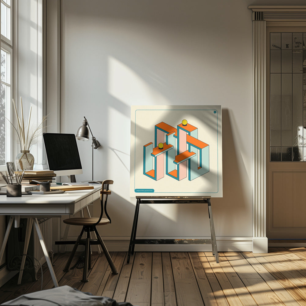 Impossible Geometrics 30 | Canvas