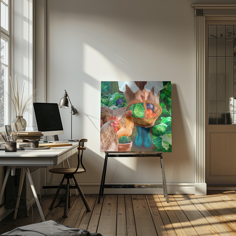 Den Traum leben | Leinwand