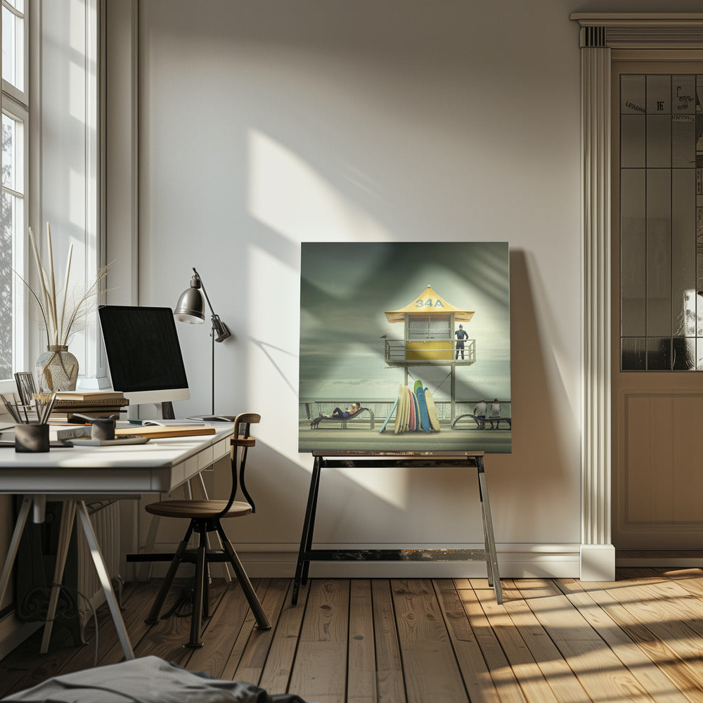 The life guard | Canvas