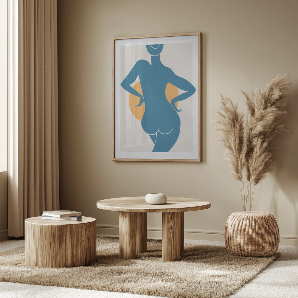 Blue Woman | Poster
