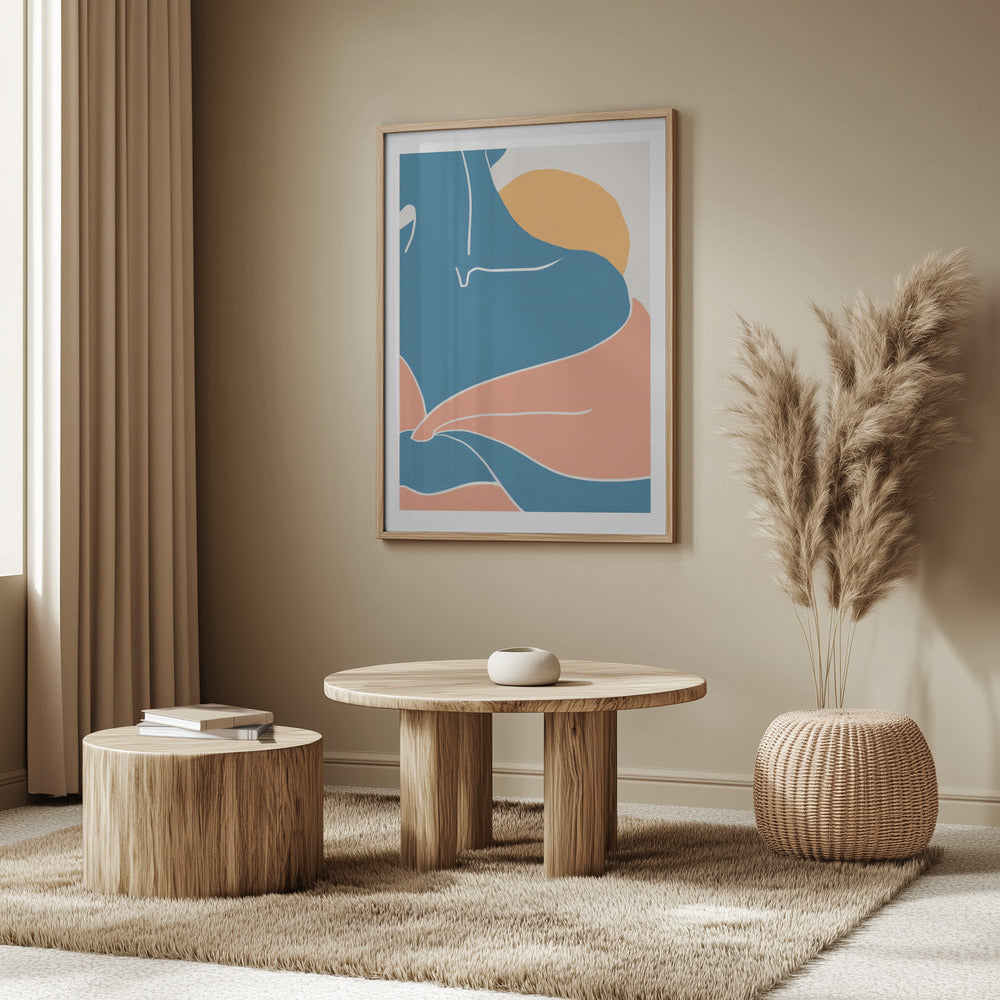 Blue Shoulder | Poster