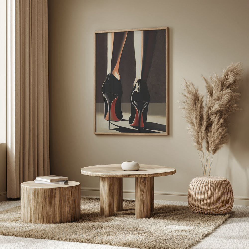 Schlanke Stiletto-Strebe | Poster