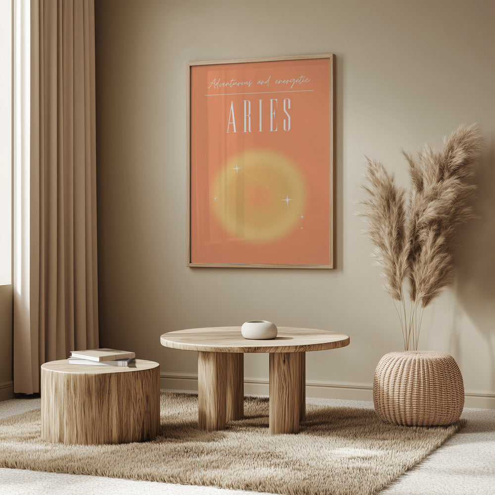 Aries Zodiac Print Art | Poster