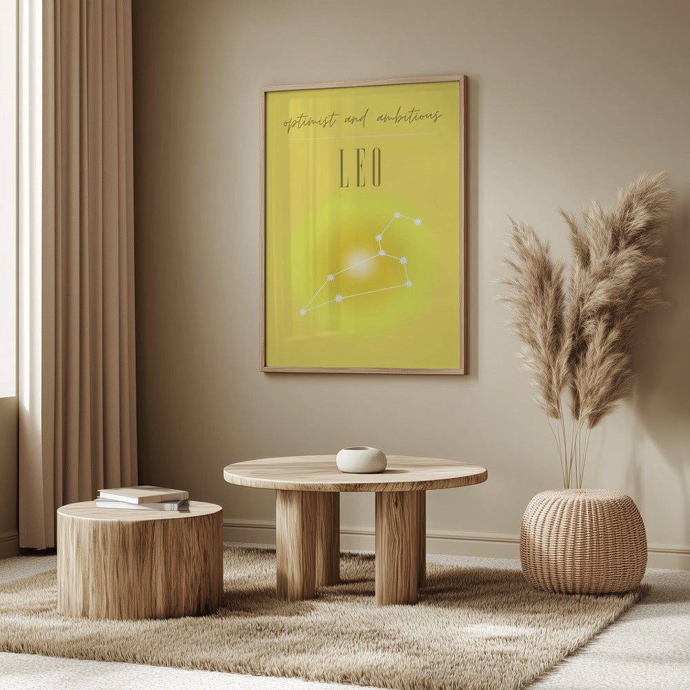 Leo Zodiac Print Art | Poster