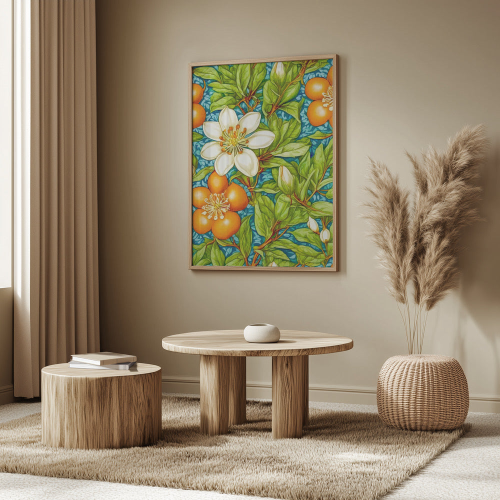Orange Blossom Nature Plant | Poster