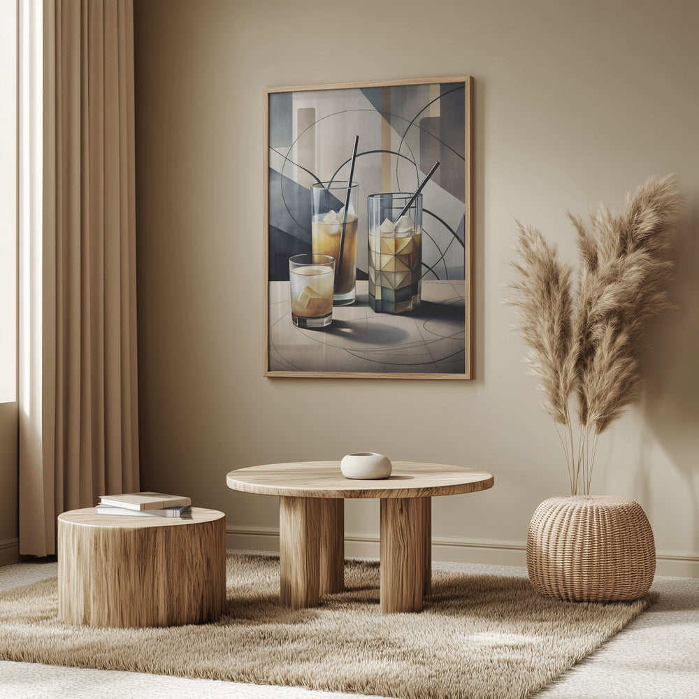 Cubist Cocktails | Poster