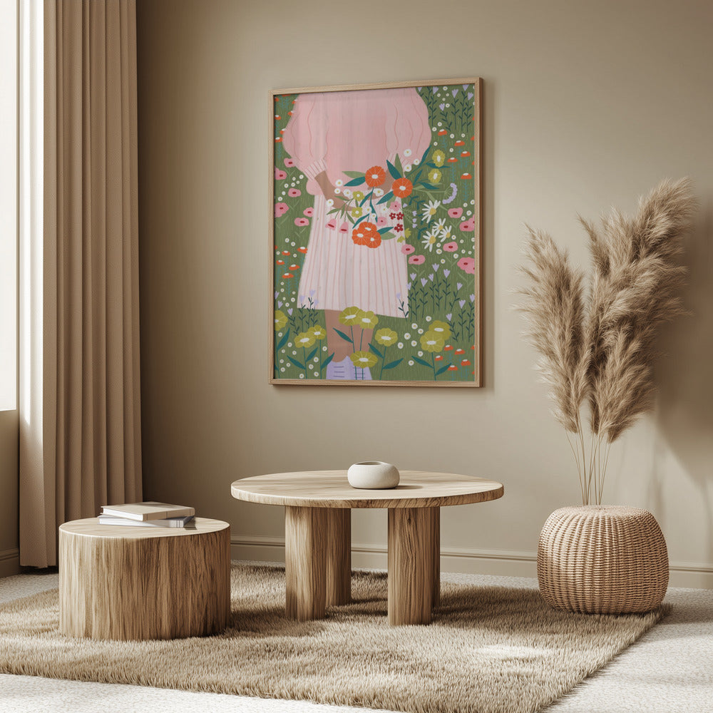 Blossoms in Hand | Poster