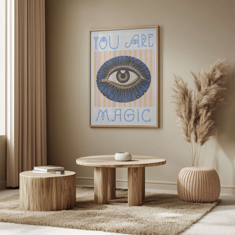 Allsehendes Auge1 Ratioiso | Poster - Kunstdruck