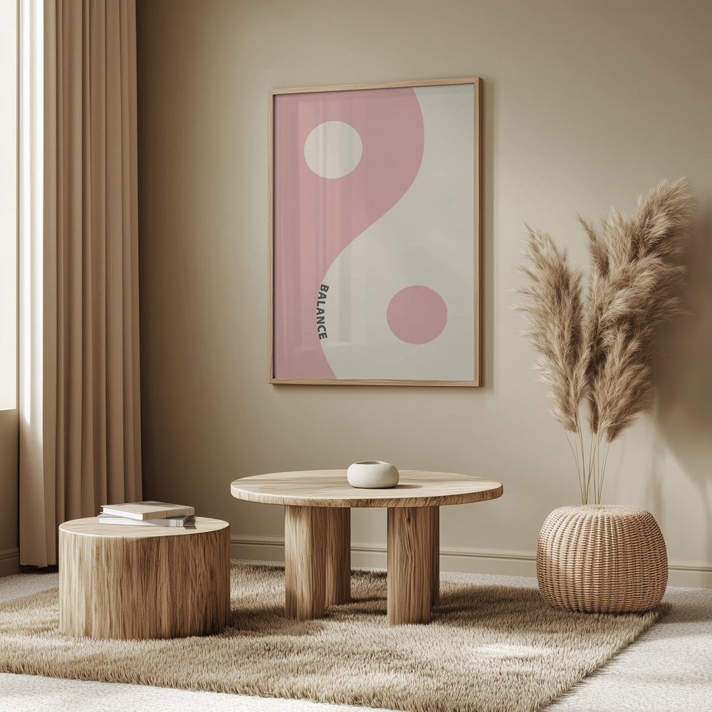 Balance Pink | Poster