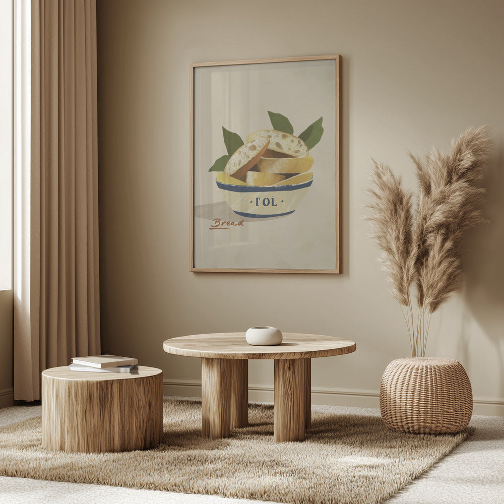 Brotschüssel-Delikat | Poster