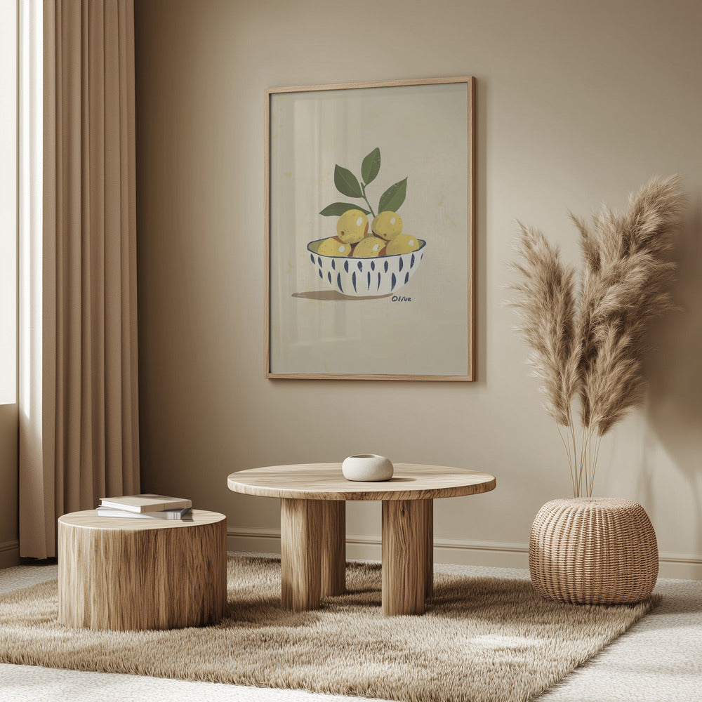 Zitronenernteschale | Poster