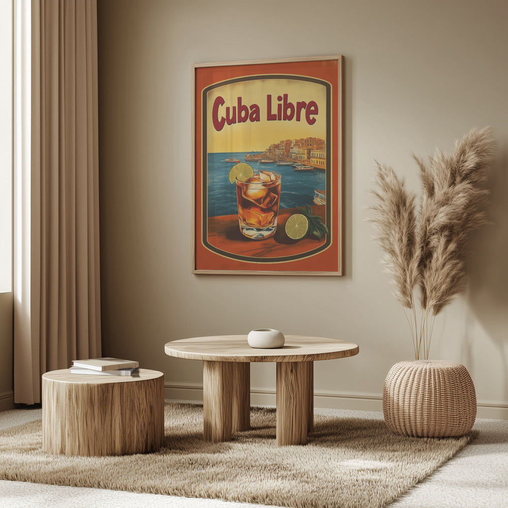 Cuba Libre Vintage Commercial | Poster