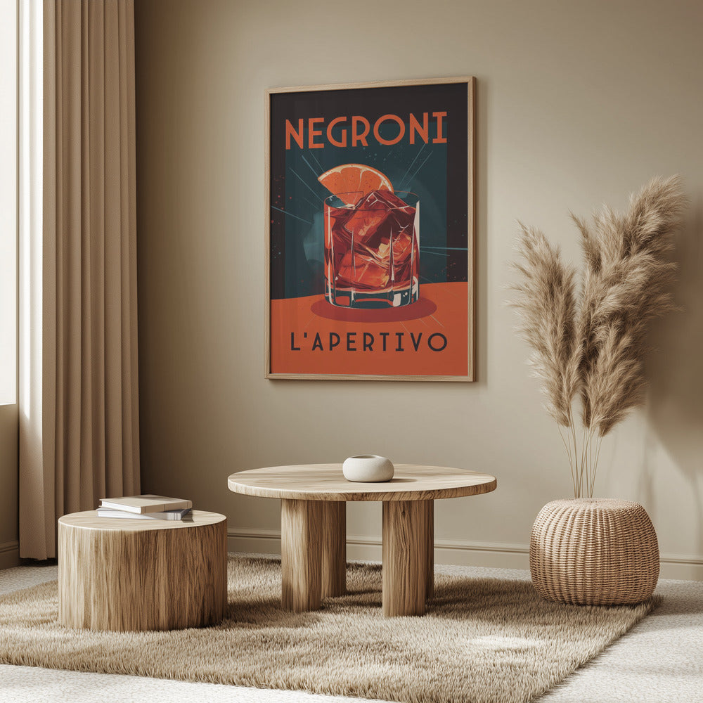 Negroni L&#039; Apertivo | Poster