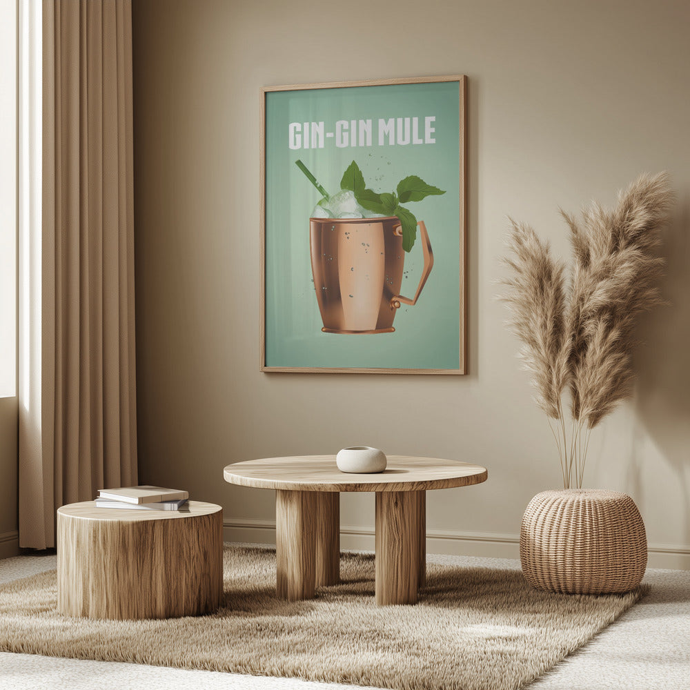 Gin Gin Mule Copper | Poster