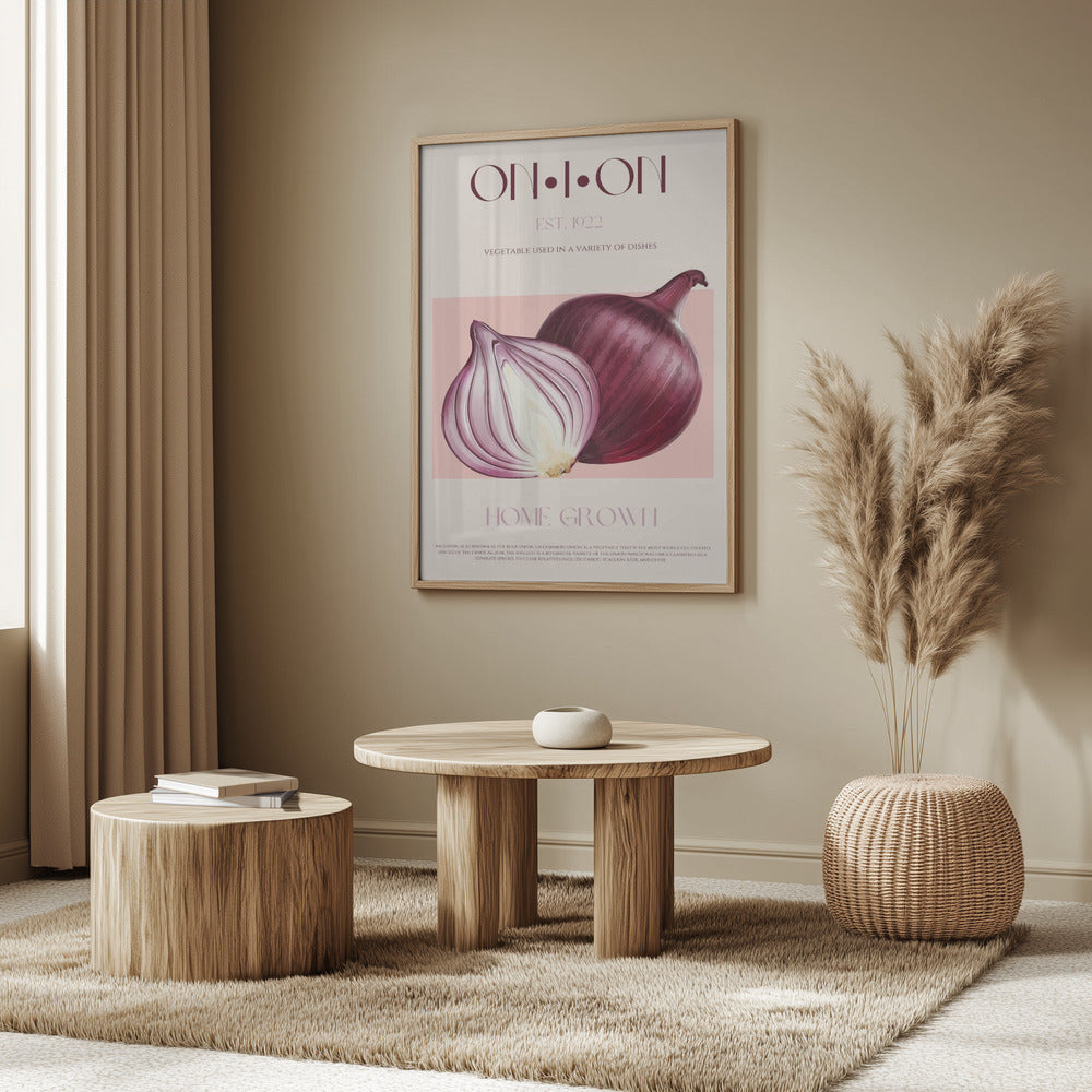 Zwiebel-Eleganz | Poster