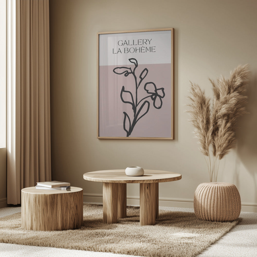 Floral Sketch Lines | Poster