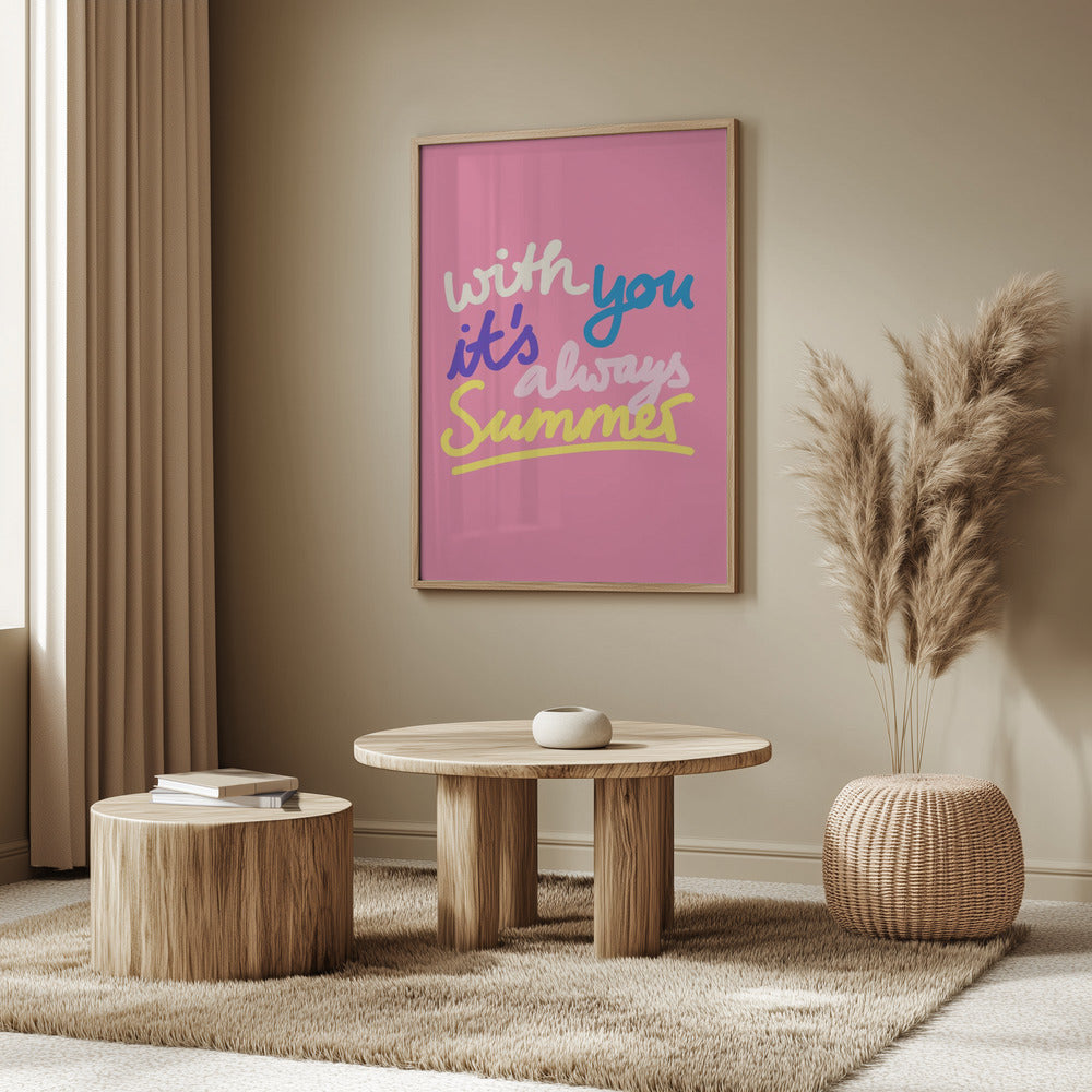 Endlose Sommerstimmung | Poster - Kunstdruck