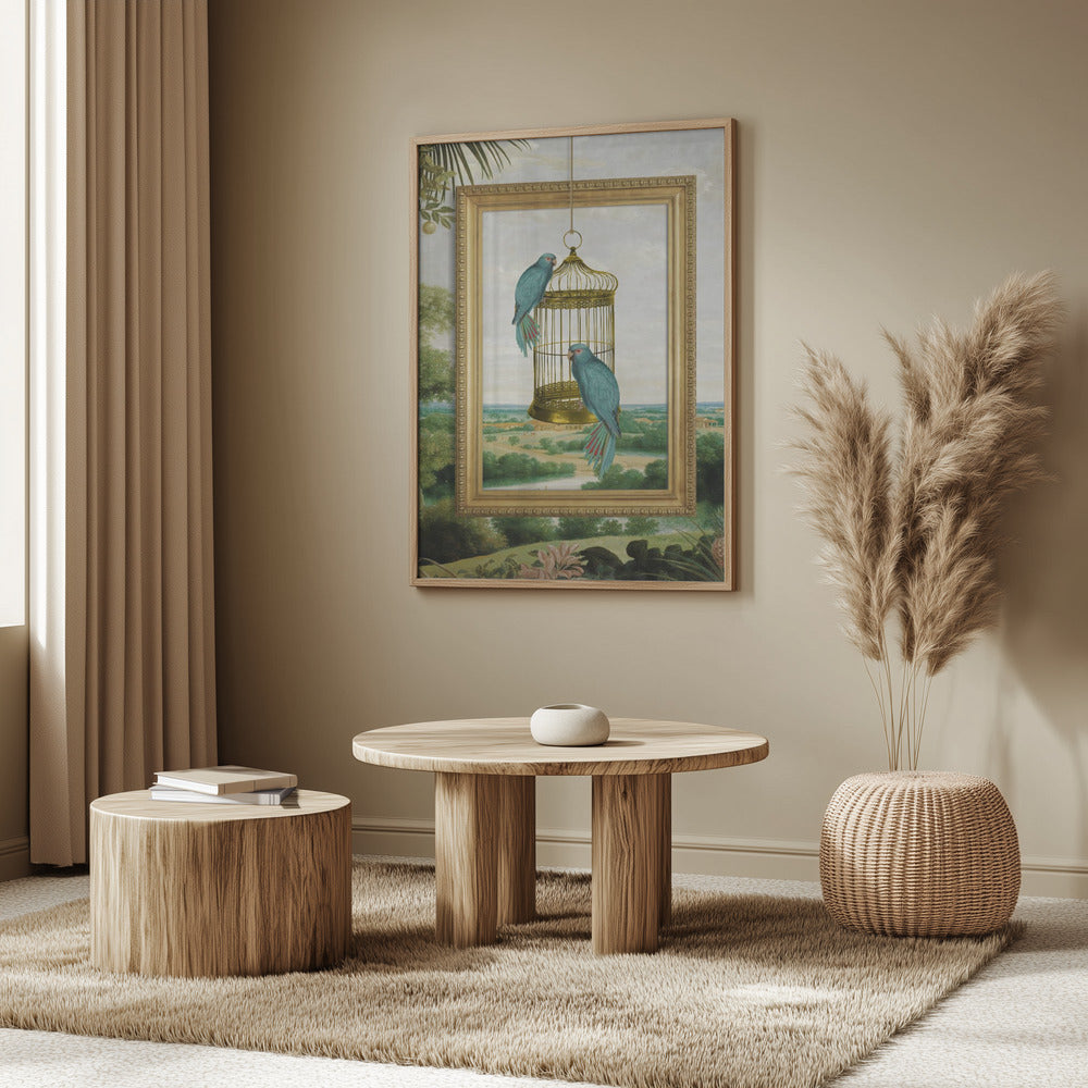 Der goldene Ausblick | Poster