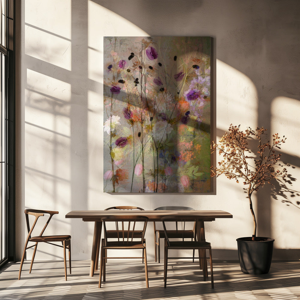 Fleurs picturales | Tableaux sur Toile