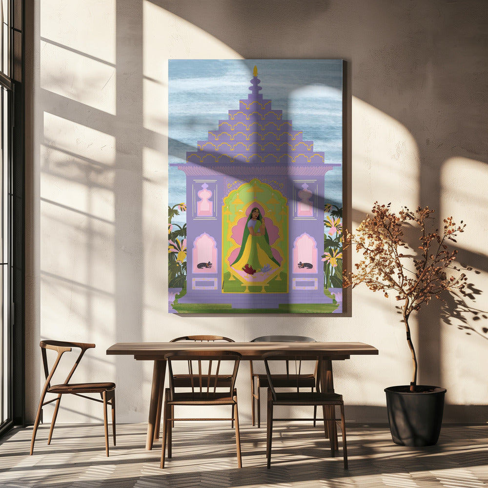 Indian Garden | Canvas