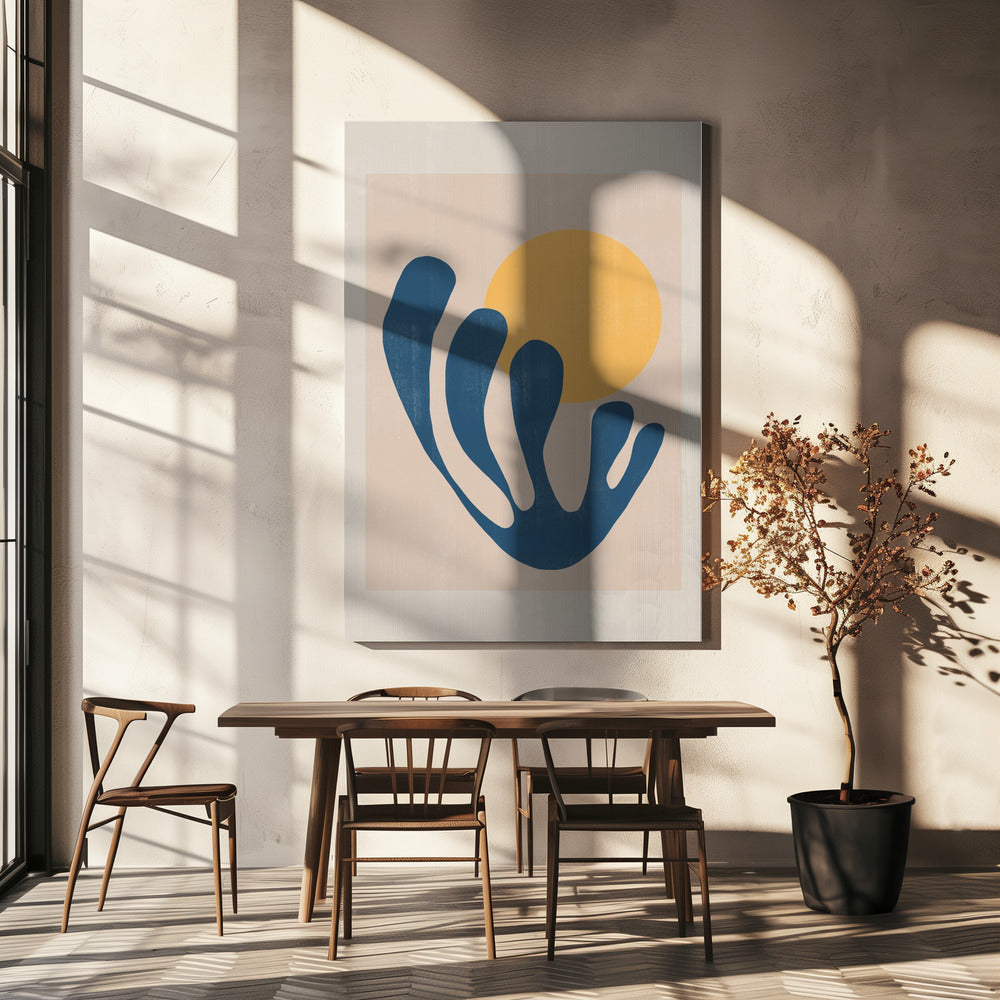 Planta Moderna No1. | Impresiones en Lienzo