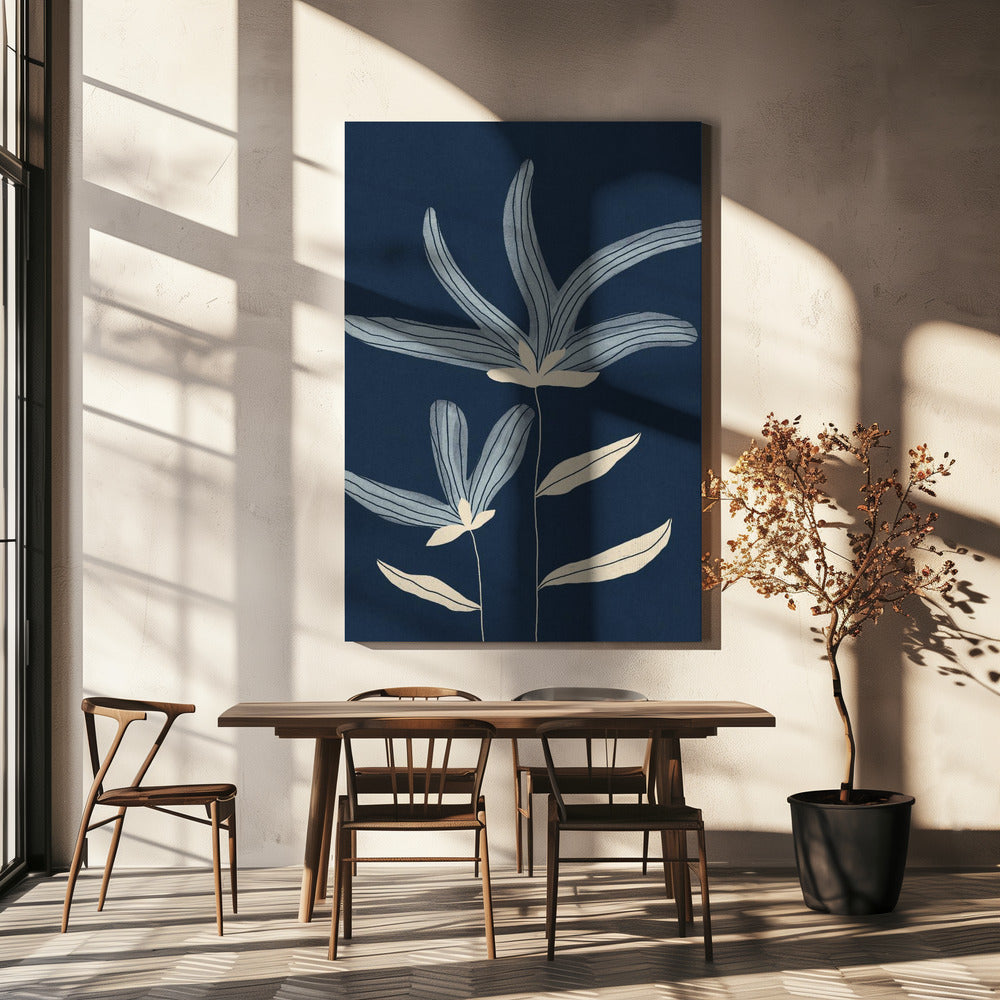 Zwei Blumen | Leinwand-Bilder