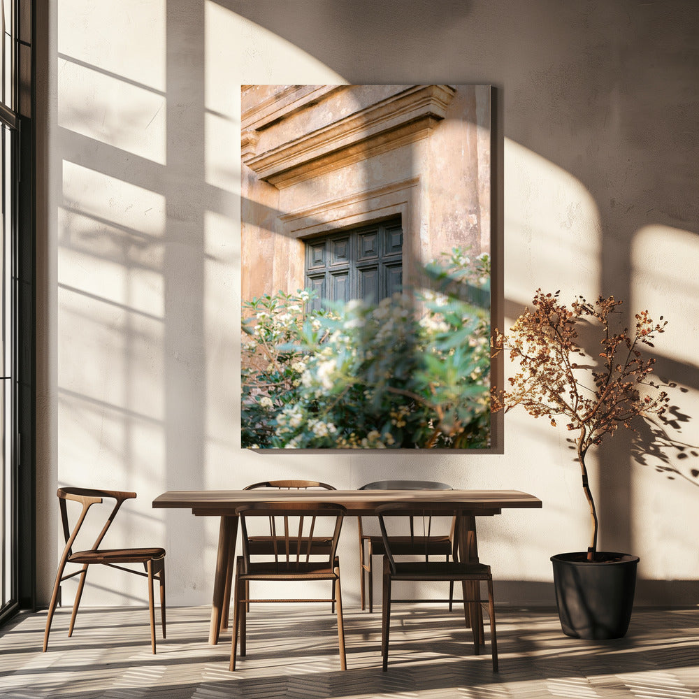 Botanisches Trastevere Rom | Leinwand
