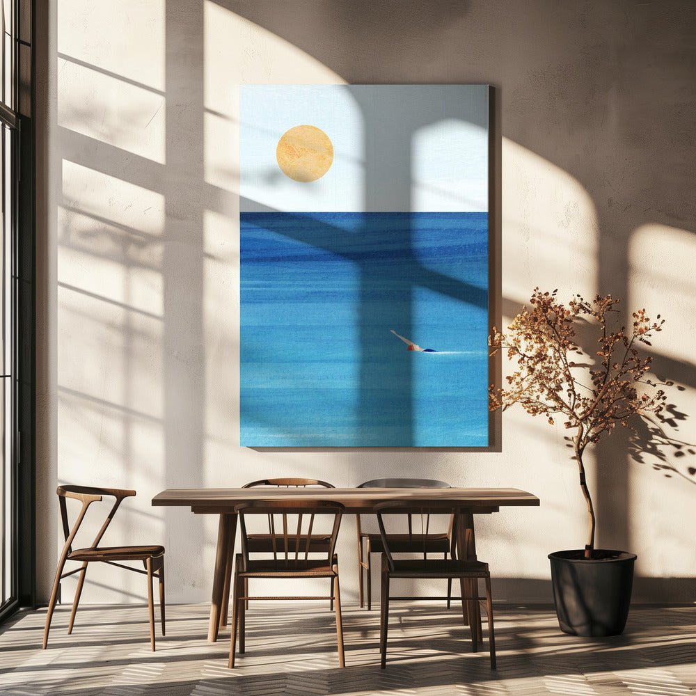 Sea Swim | Canvas