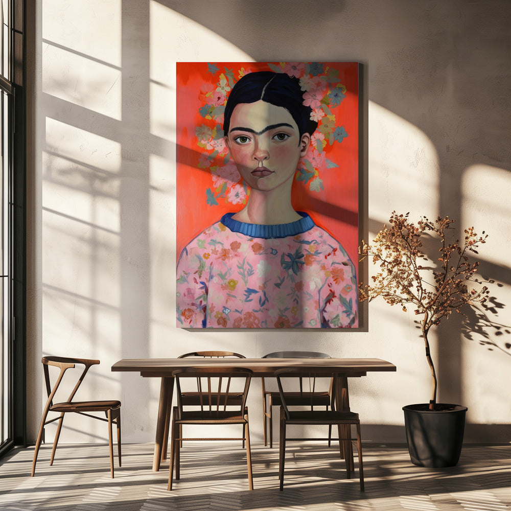 Junge Frida | Leinwand-Bilder