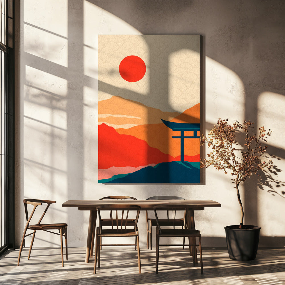 Sunset Delight | Canvas