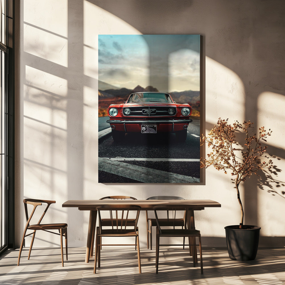 L'amour des voitures anciennes | Tableaux sur Toile