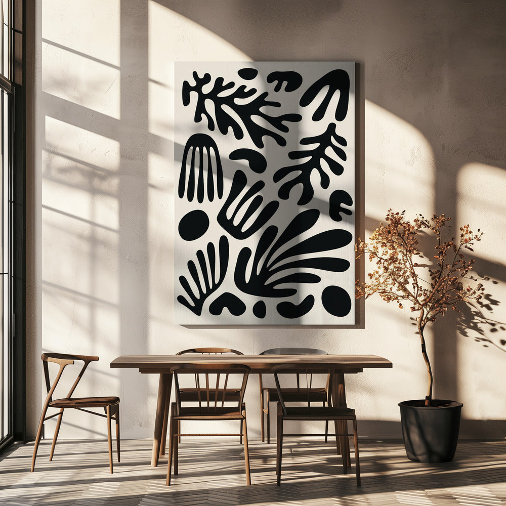 Collezione Alghe Nere di Henri Matisse n. 3 | Stampe su Tela