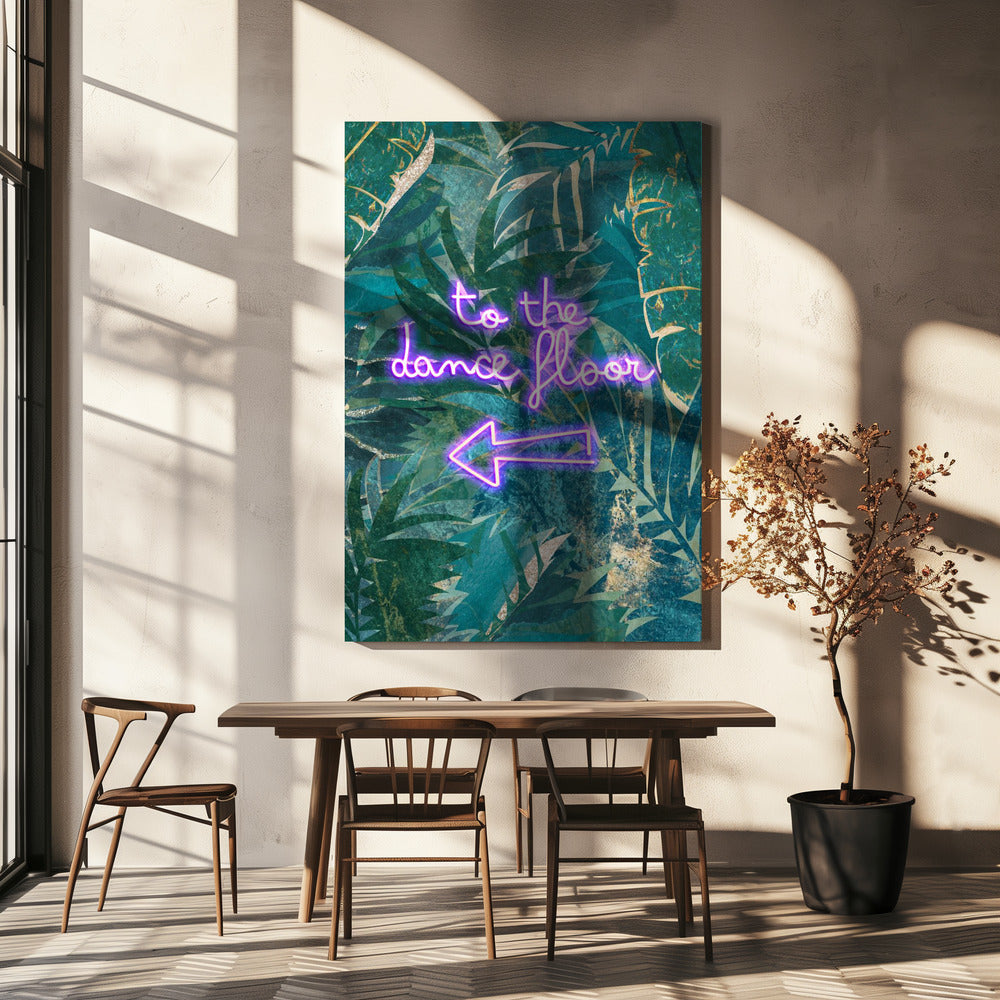 Dansvloer links | Canvasprints