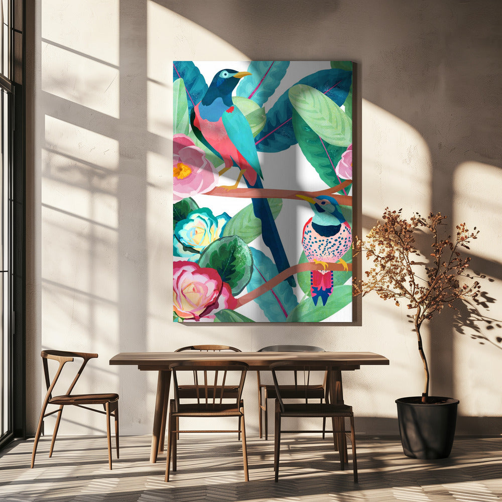 Vårens fåglar | Canvas