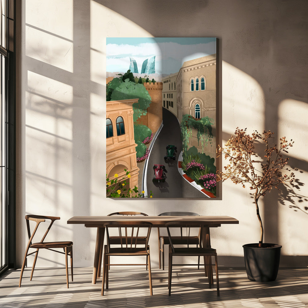 Baku Azerbajdzjan | Canvas