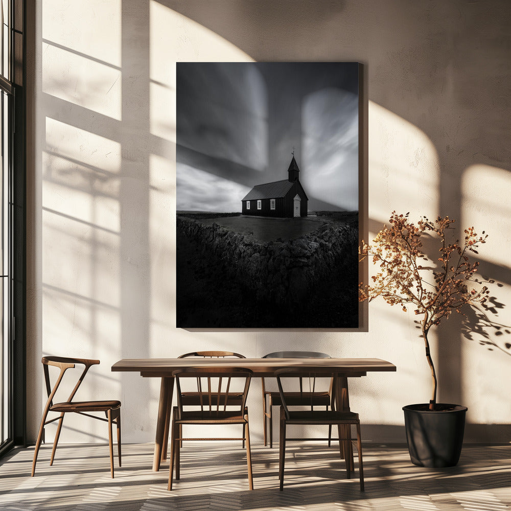 Schwarze Kirche | Leinwand-Bilder